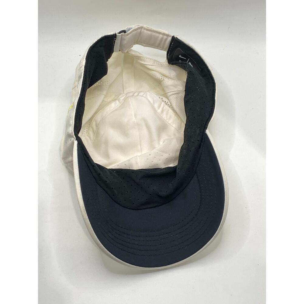 NIKE Men's White Dri-Fit ADV Heritage 86 Perforated Hat SZ OS - Picture 3 of 10
